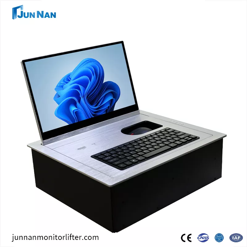Cur LCD Monitor Flip-Flop the Smarter Choice for Modern Conference Tables?