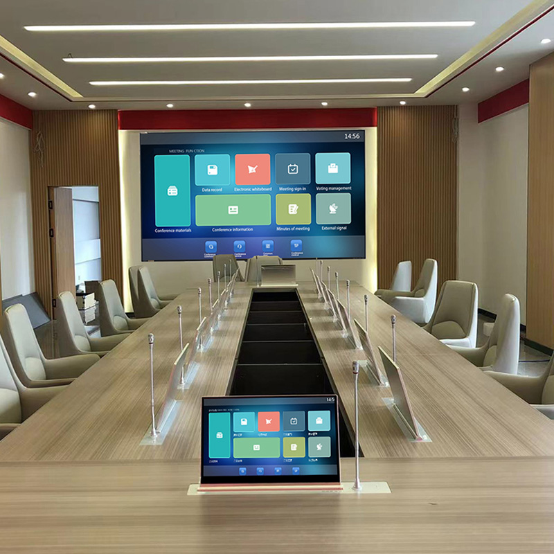 Occultus Desktop Flip sursum Monitor Paperless Conference System
